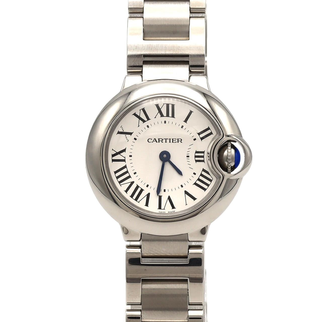 カルティエ バロンブルーSM W69010Z4 SS クォーツ