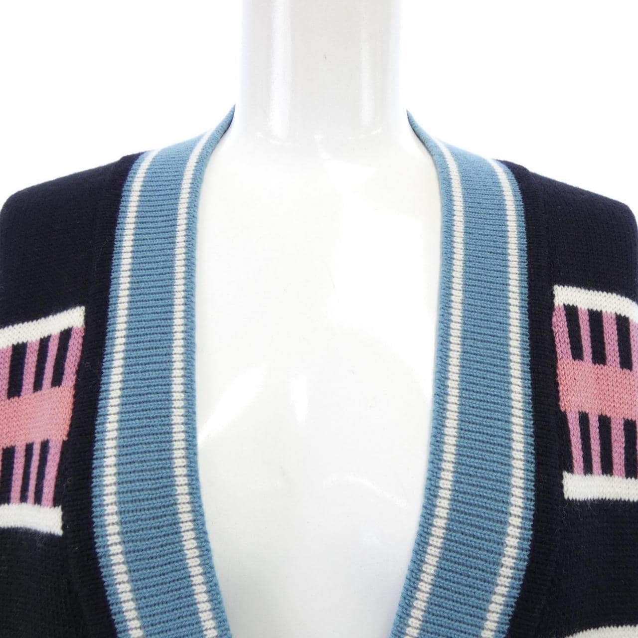 エルメス HERMES LETTRES EQUESTRES 4H2125D8 ロングカーディガン