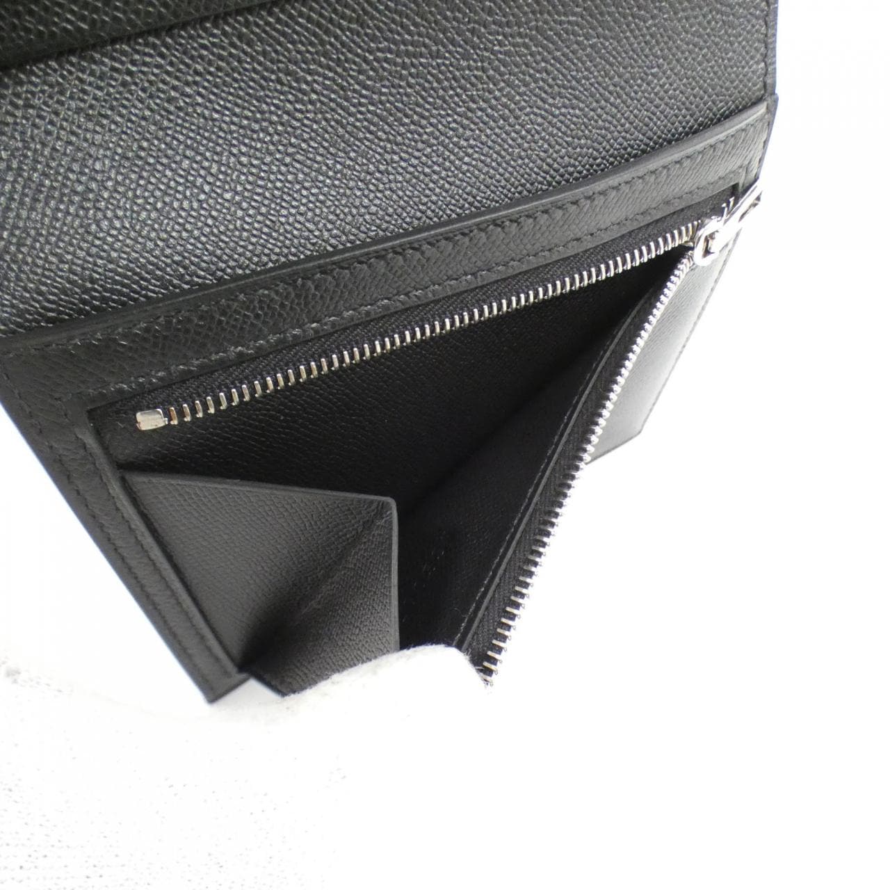 【未使用品】エルメス ベアン コンパクト モノクローム 085916CH 財布