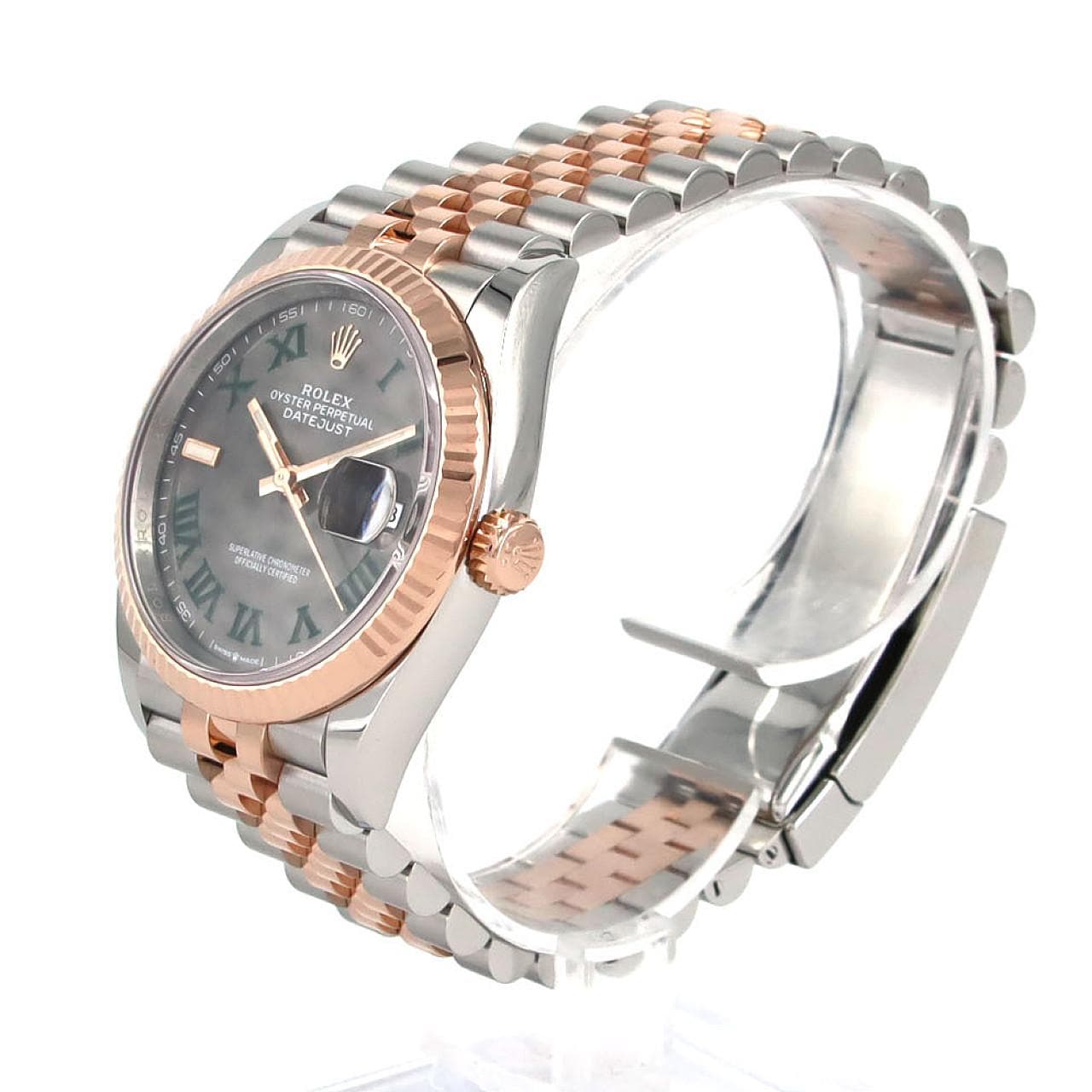 ロレックス デイトジャスト 126231 SSxPG 自動巻 ランダム番