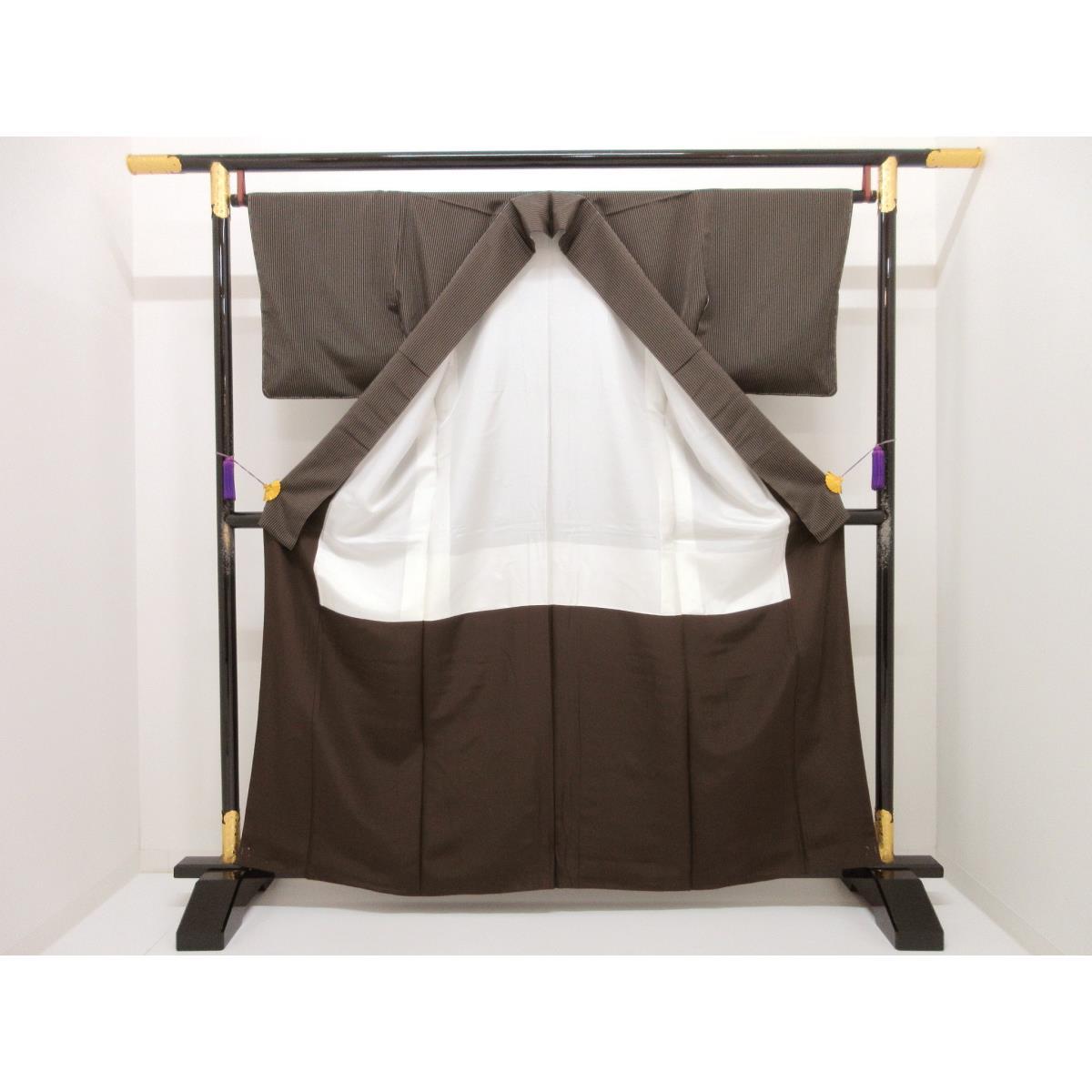 【未使用品】紬　お召織