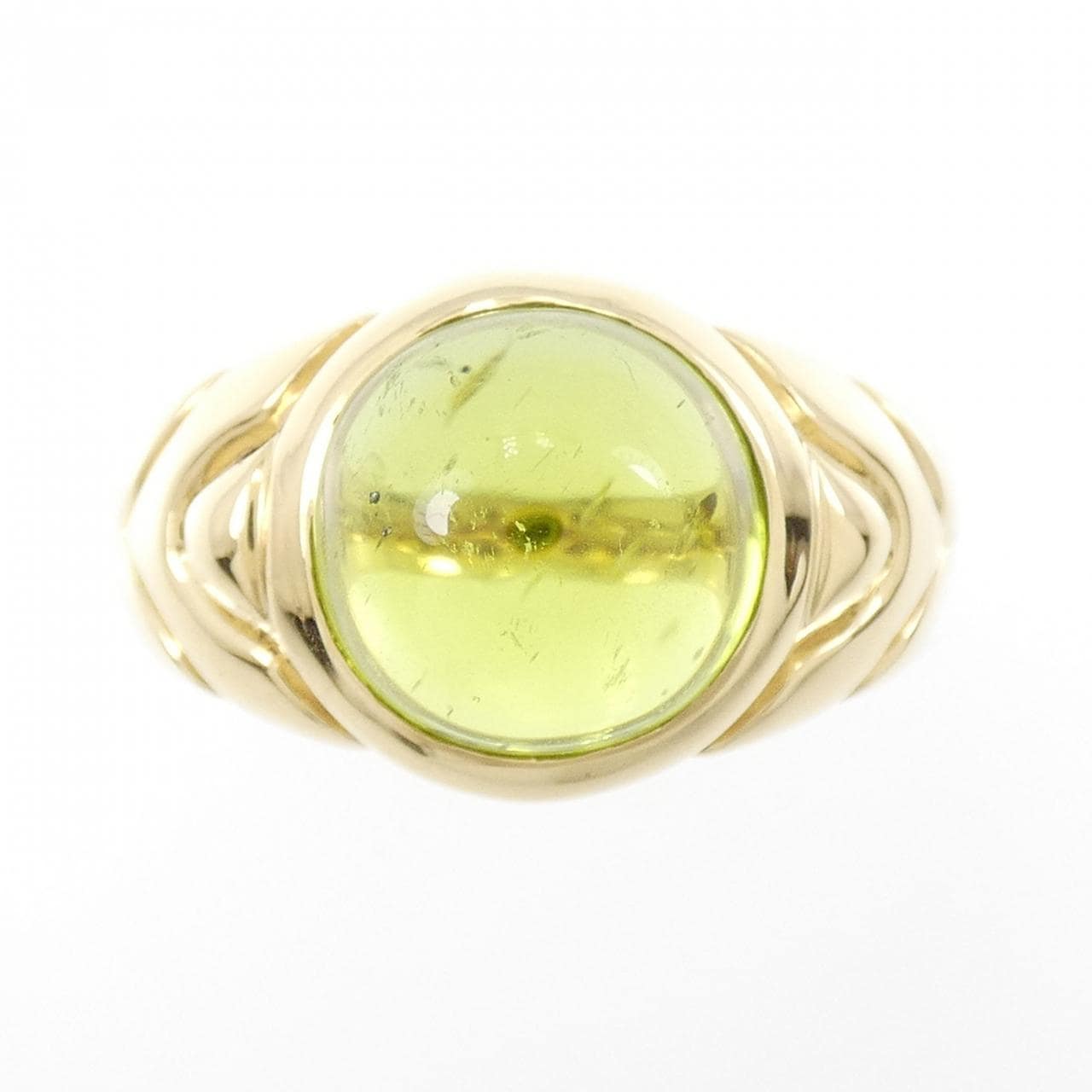 [vintage] BVLGARI Peridot Ring