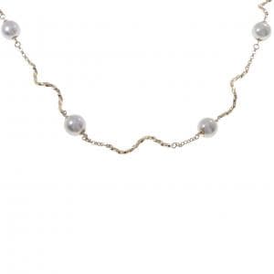 K18YG アコヤパール ネックレス