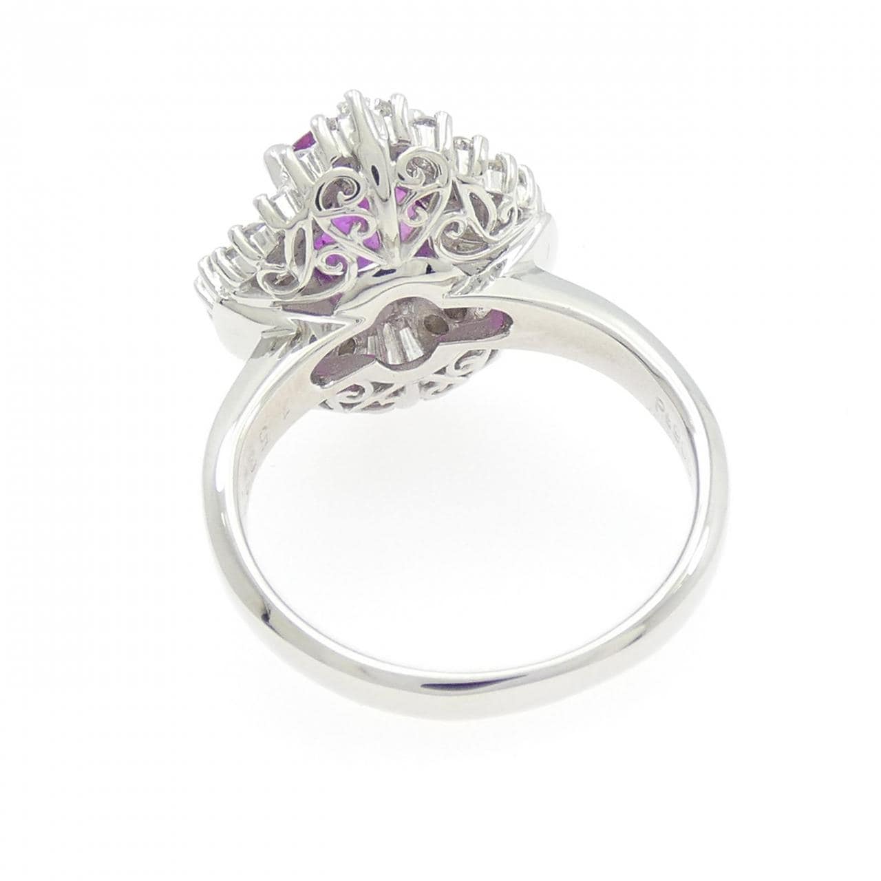 PT900 ルビー リング 1.522CT