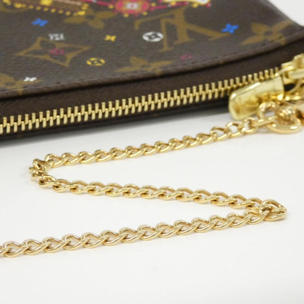 ルイヴィトン モノグラム(ホリデイ) ミニ ポシェット アクセソワール M69752 アクセサリーポーチ