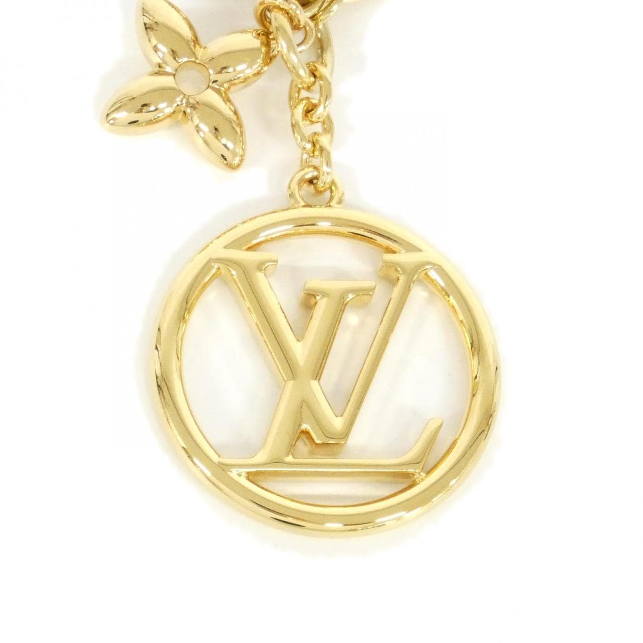 ルイヴィトン バッグチャーム LVサークル M01653 キーリング