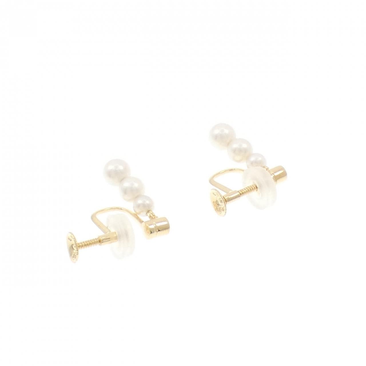 K18YG アコヤパール イヤリング