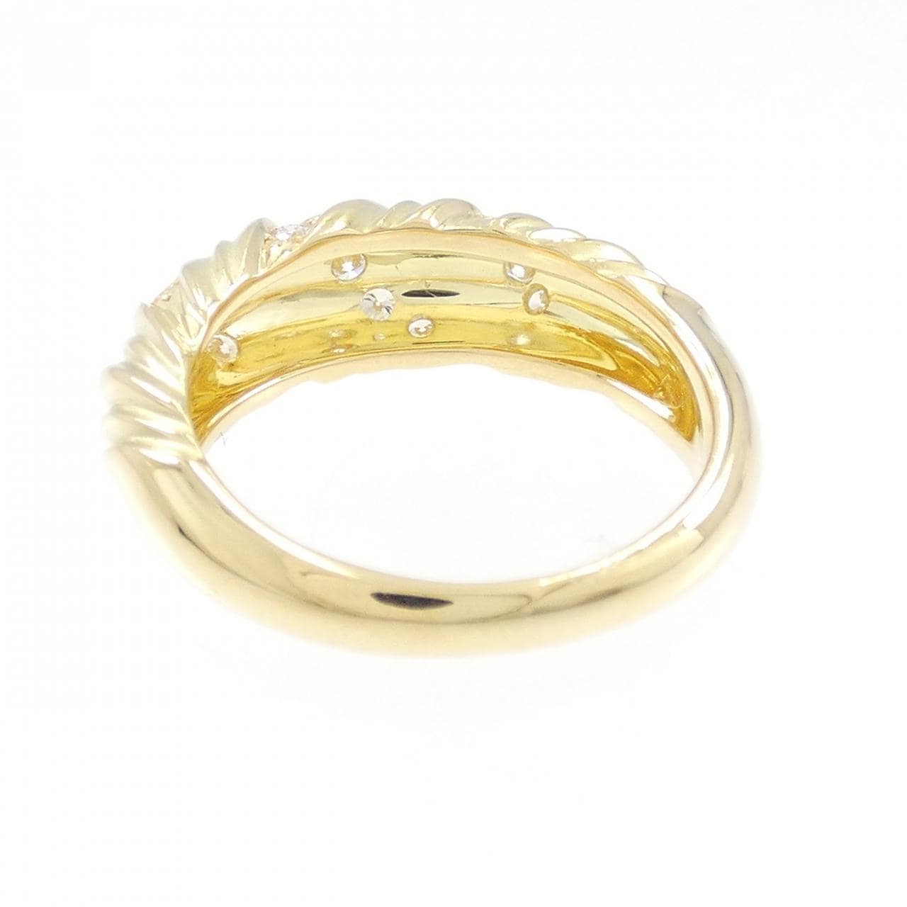 750YG ダイヤモンド リング 0.25CT