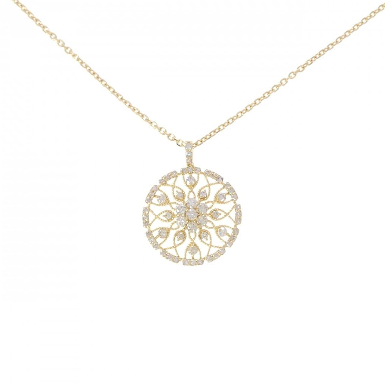K18YG ダイヤモンド ネックレス 1.00CT