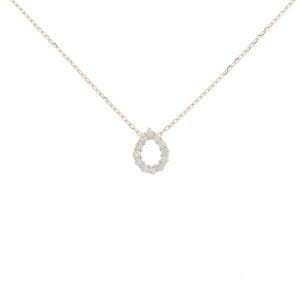 【リメイク】K10YG ダイヤモンド ネックレス 0.10CT