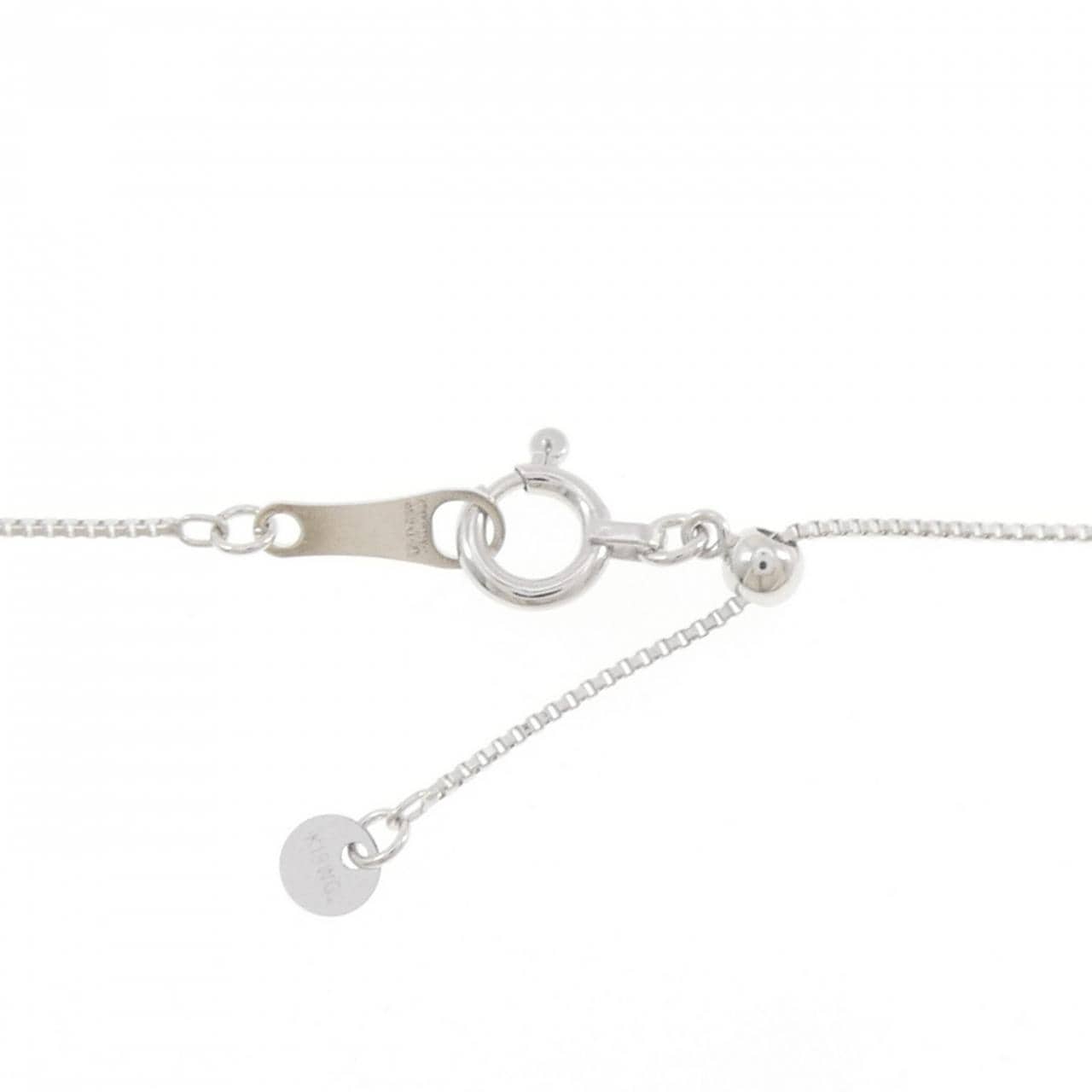 K18WG ルビー ネックレス 0.63CT