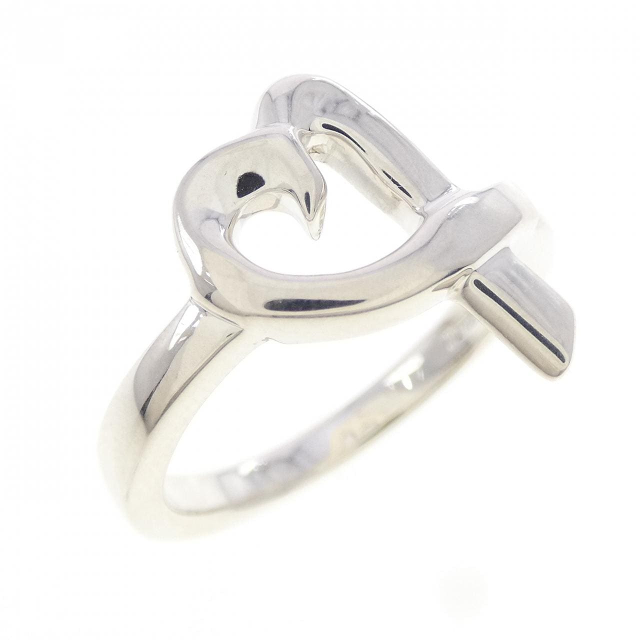 ティファニー ラビングハート リング