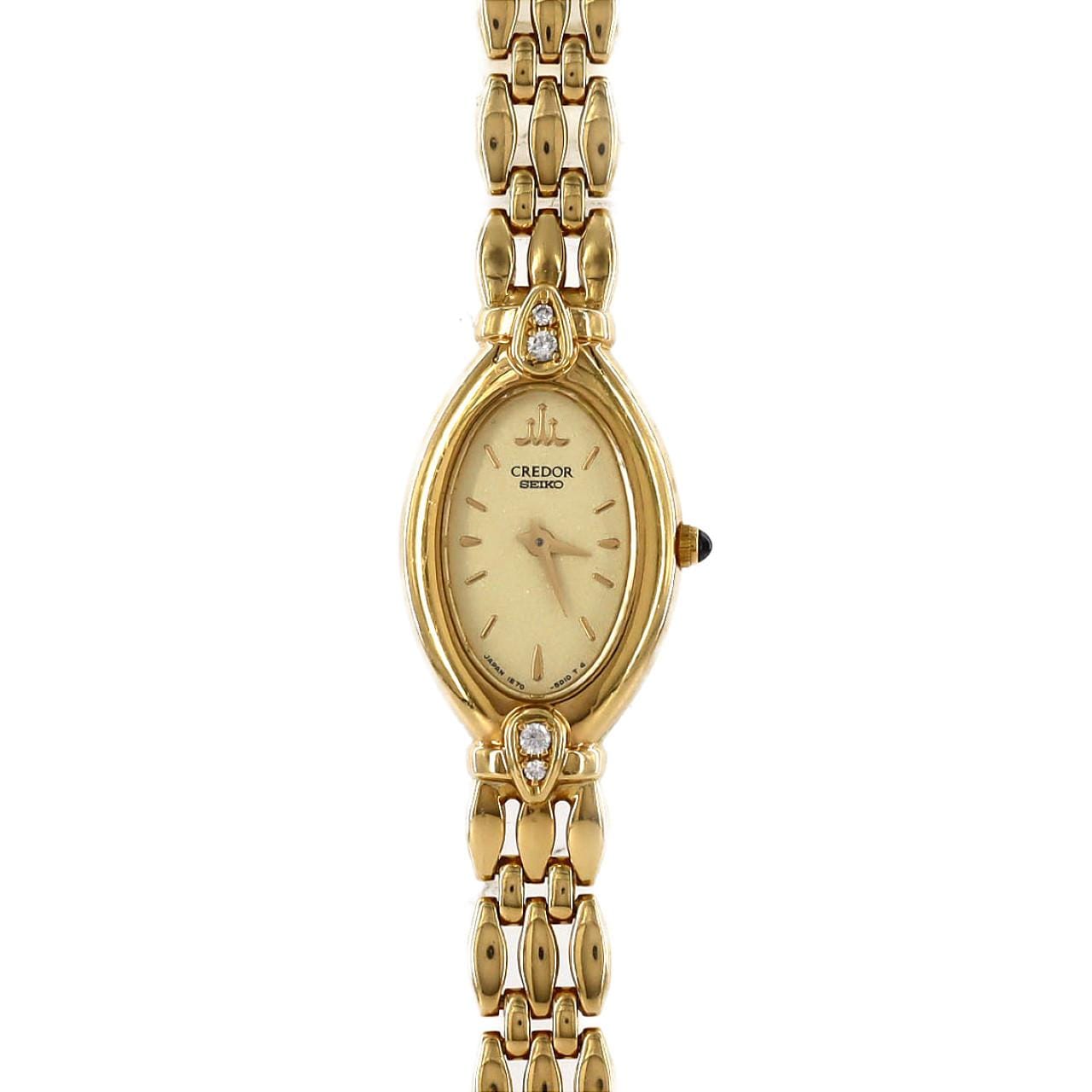【ノーメンテナンス還元価格】セイコー クレドール YG/4P 1E70-3B70 YG クォーツ