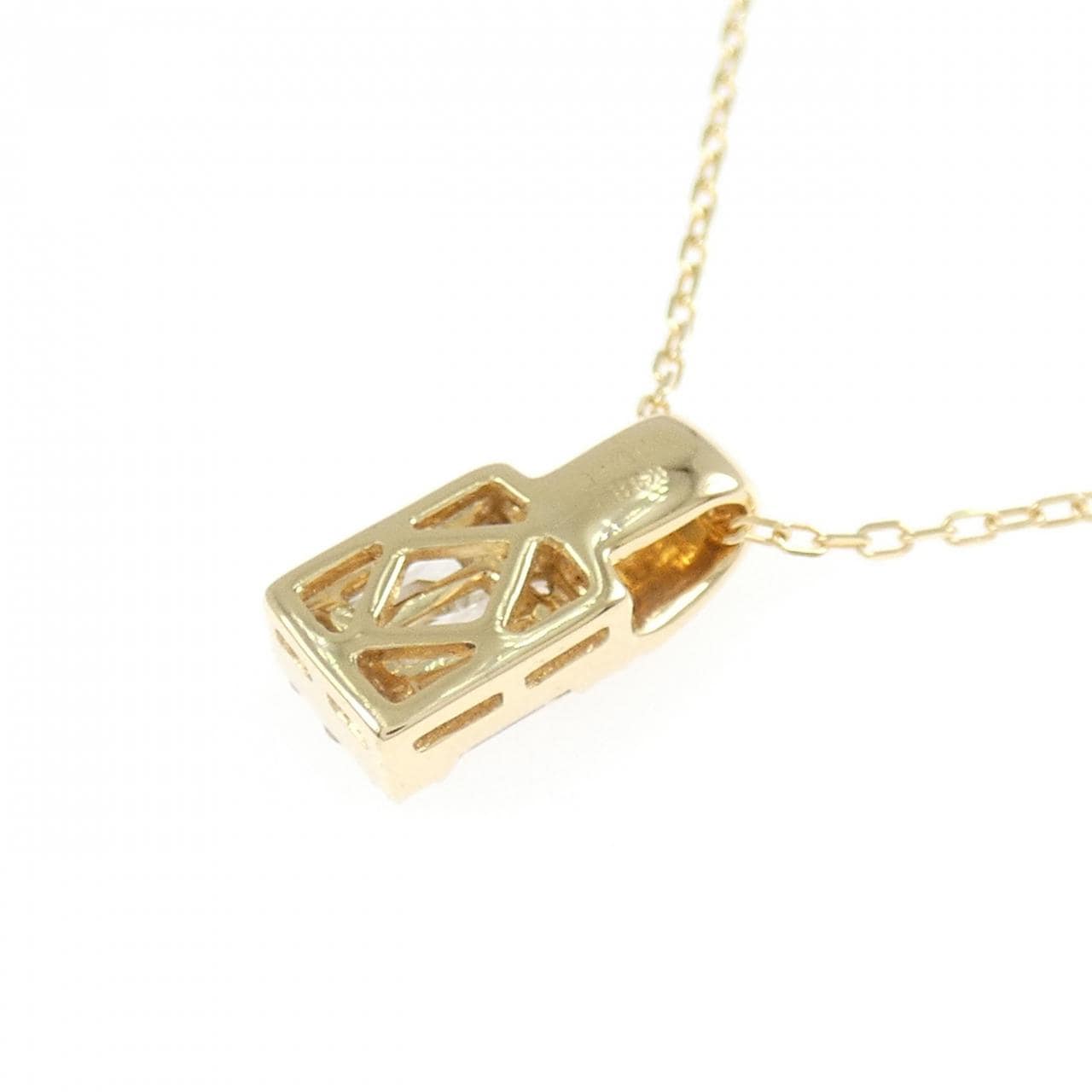 K18YG ダイヤモンド ネックレス 0.40CT