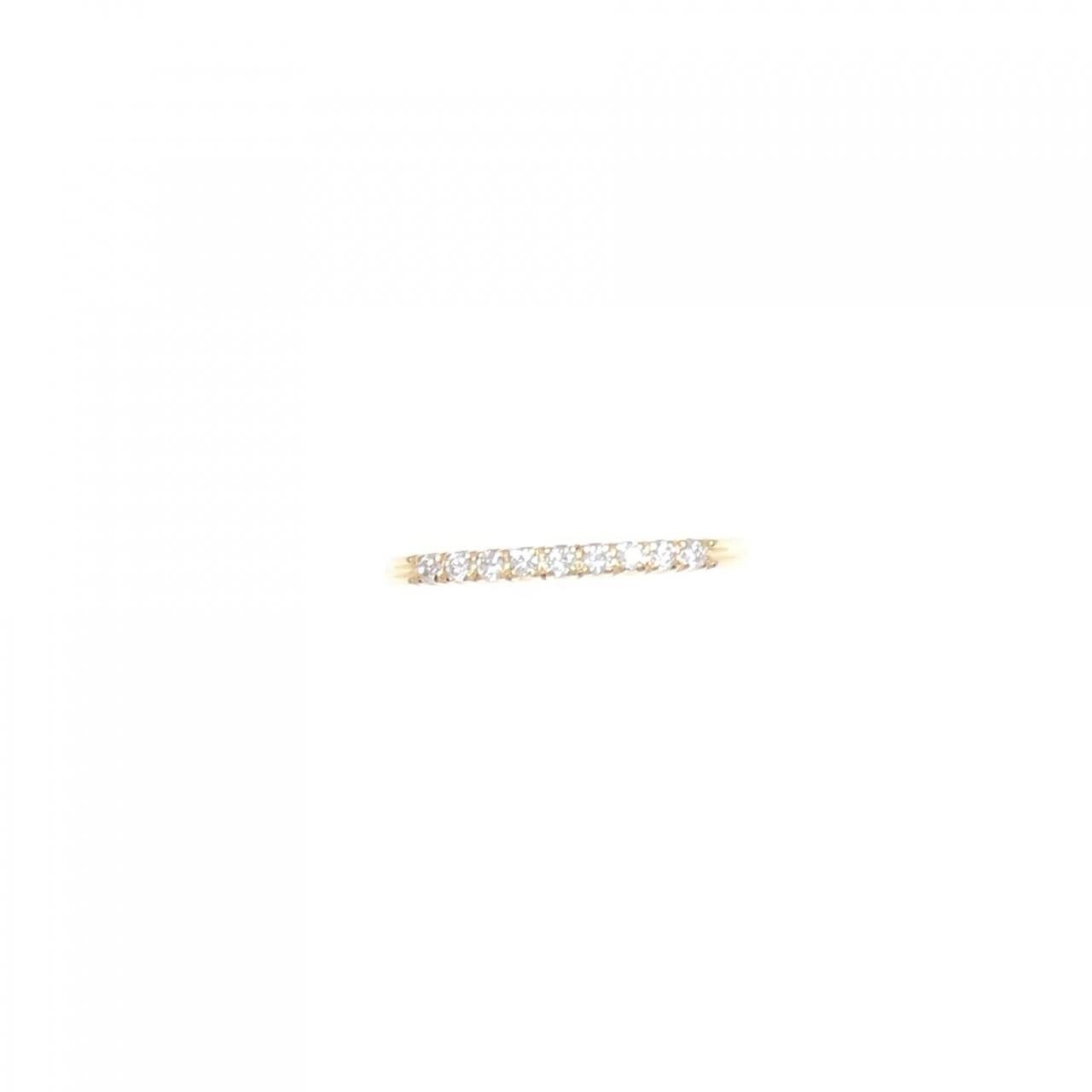 K18YG ダイヤモンド リング 0.10CT