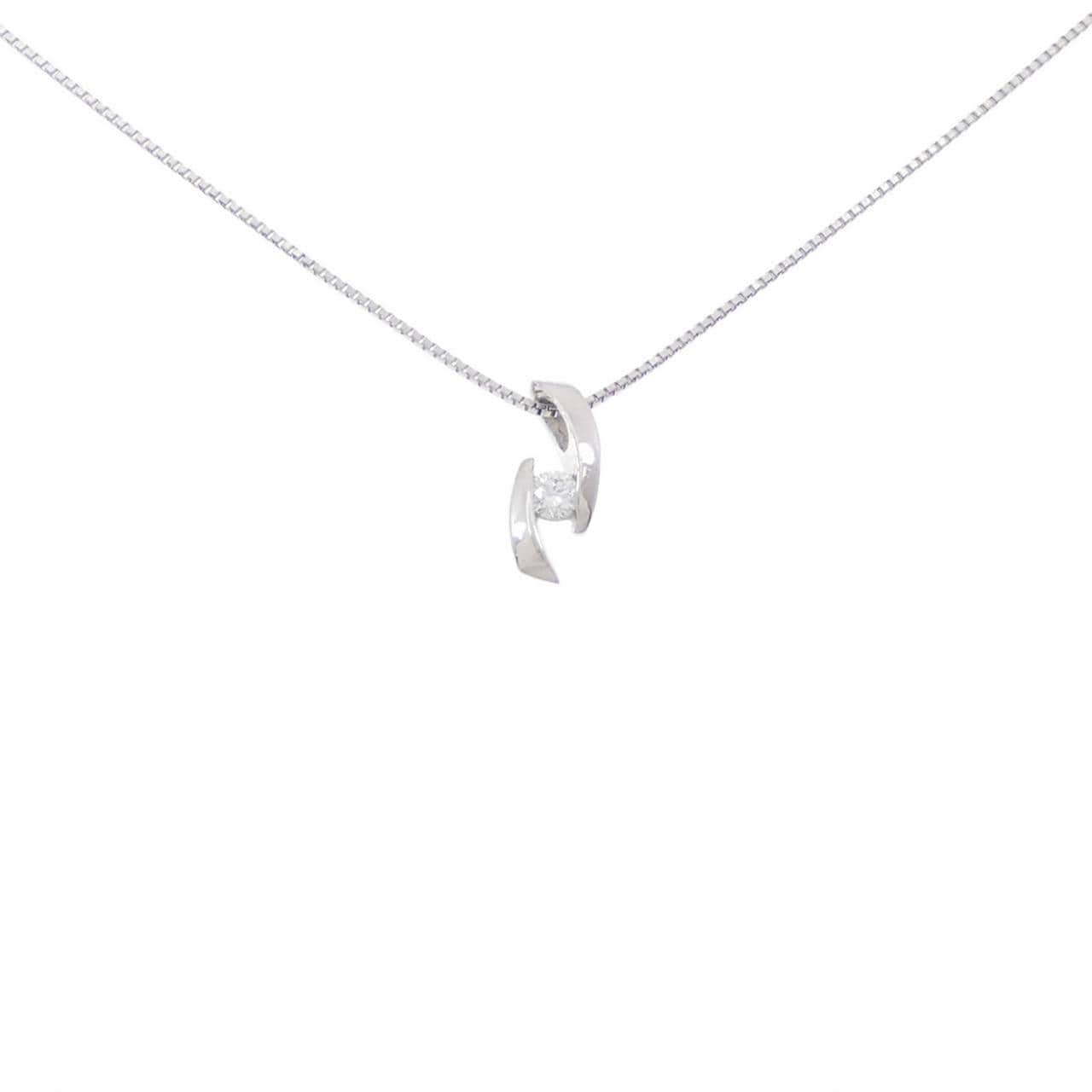 PT ダイヤモンド ネックレス 0.08CT