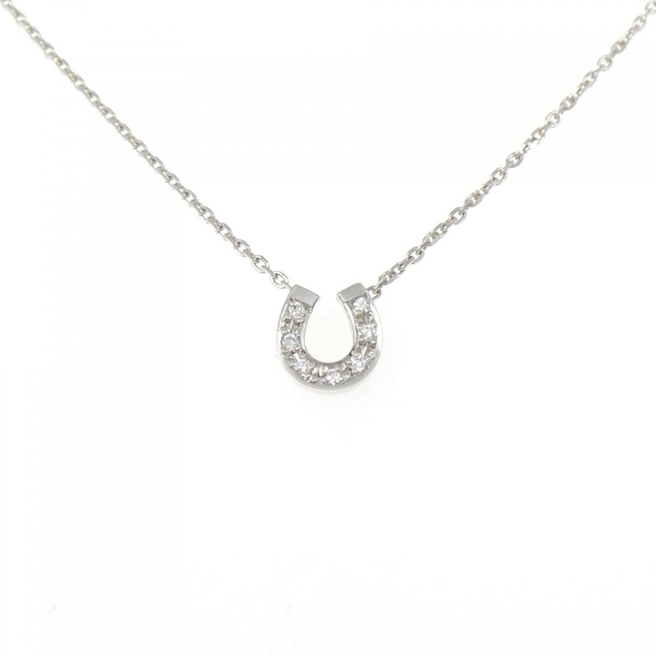 ヴァンドーム ホースシュー ダイヤモンド ネックレス