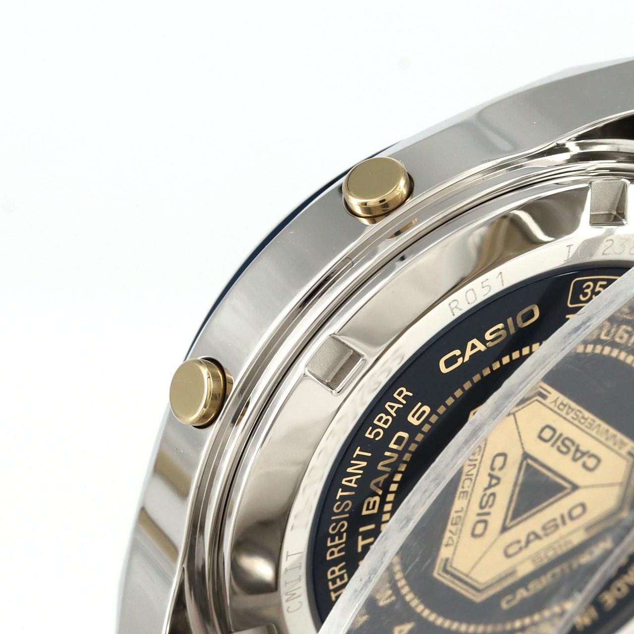 カシオ カシオトロン 電波時計 TRN-50SS-2AJR SS ソーラークォーツ