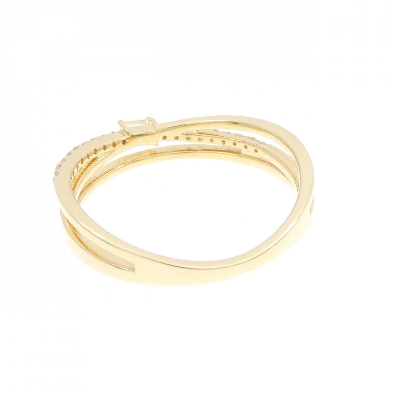 【新品】K18YG ダイヤモンド リング 0.15CT