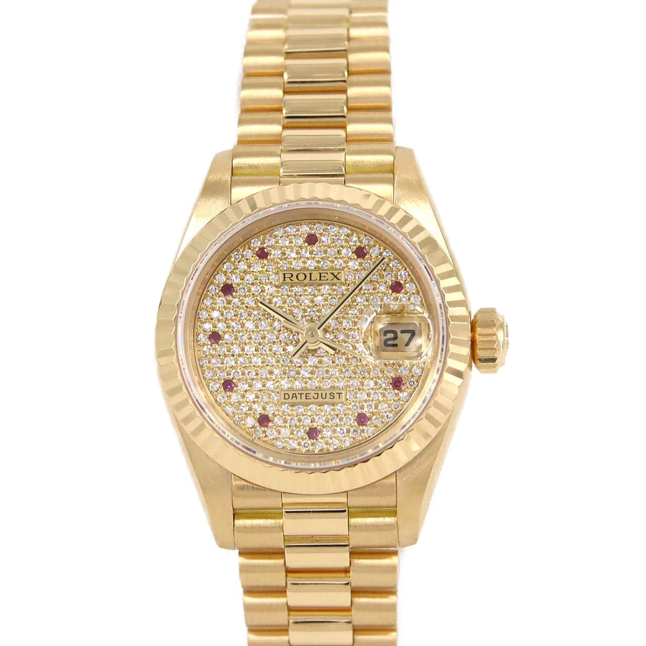 ロレックス デイトジャスト 69178 YG 自動巻 S番