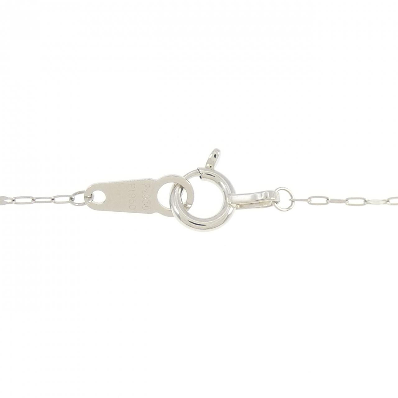 PT950/PT850 ダイヤモンド ネックレス 0.01CT