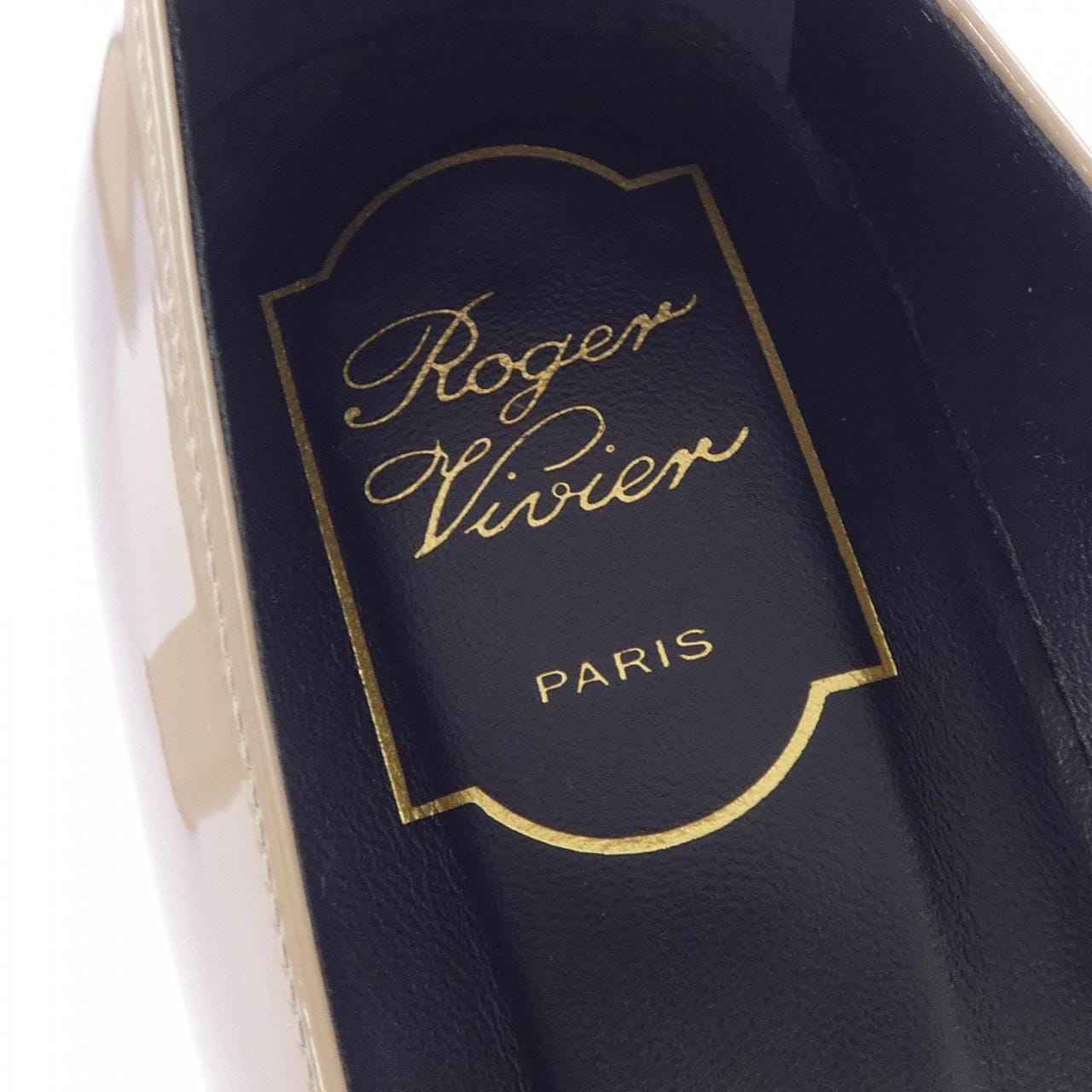 ロジェヴィヴィエ ROGER VIVIER ベル ヴィヴィエ パテントレザー パンプス