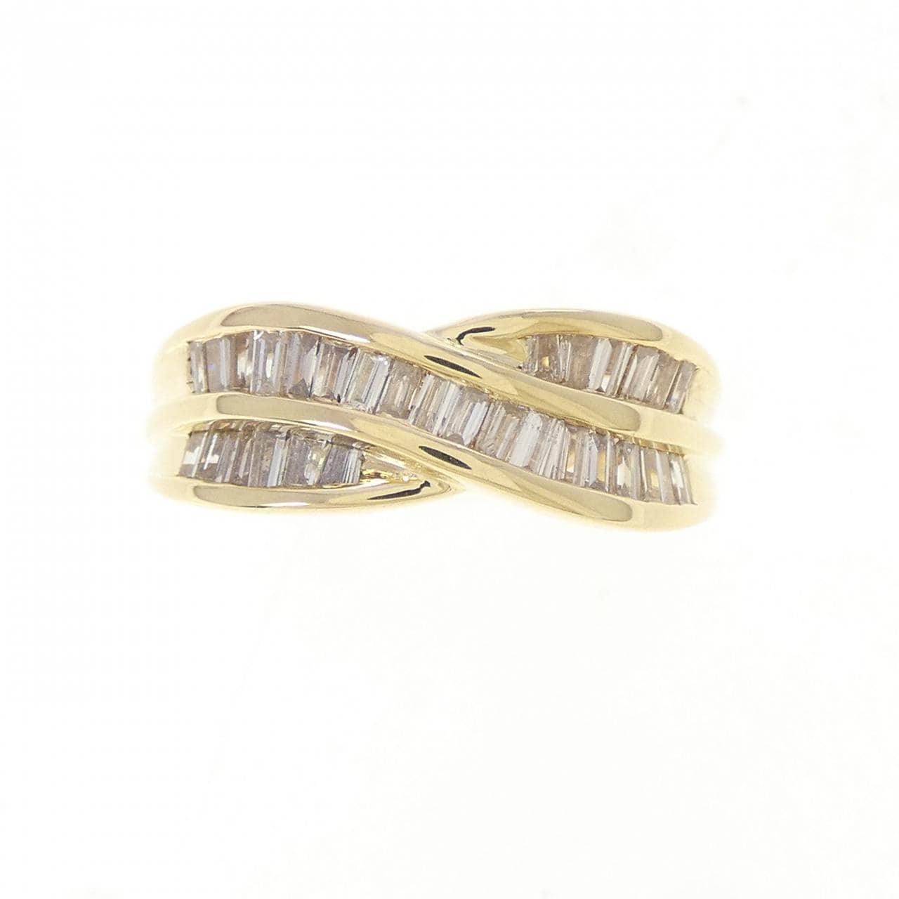 K18YG ダイヤモンド リング 0.70CT