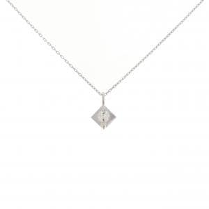 K18WG ダイヤモンド ネックレス 0.08CT