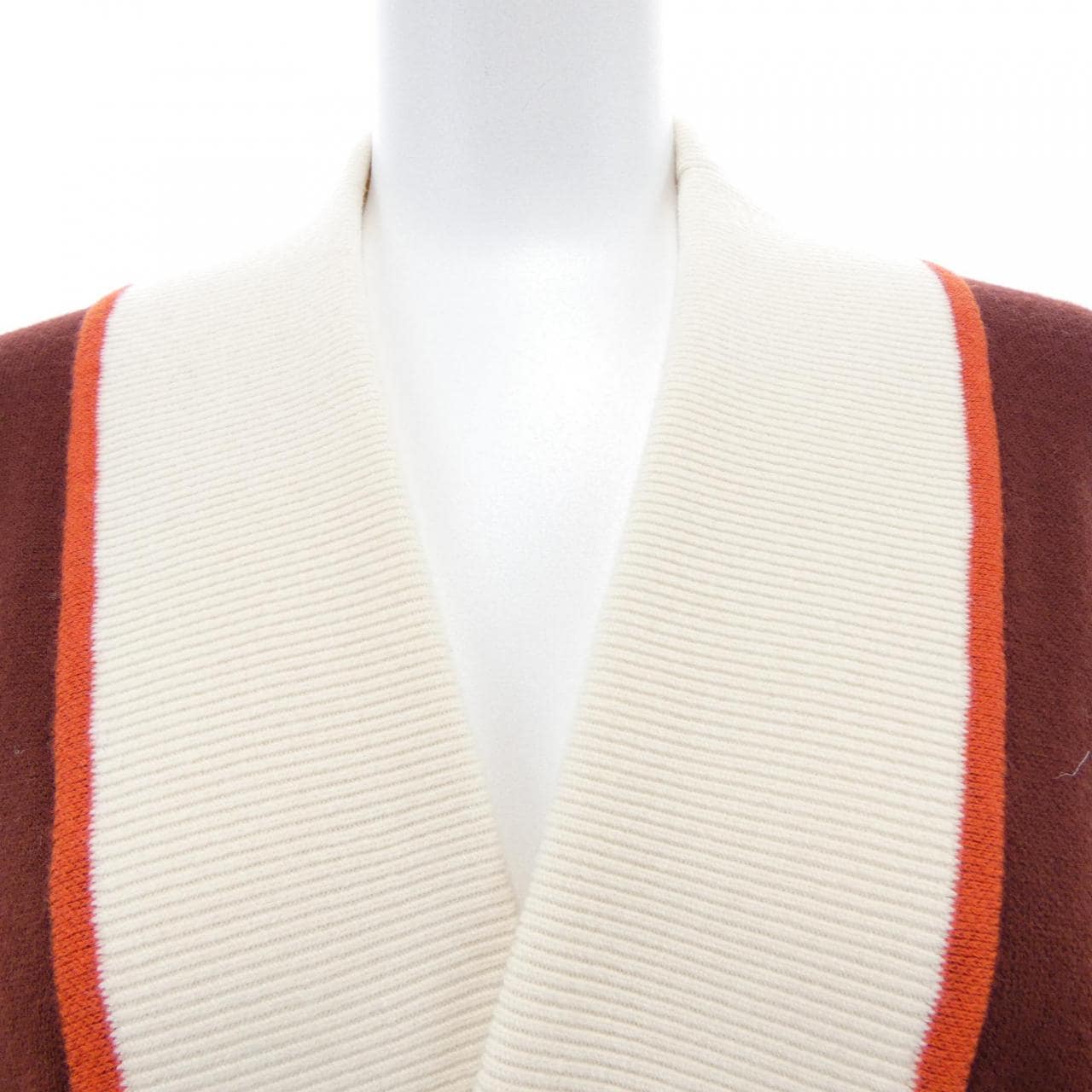 エルメス HERMES 4E2122D5 ロングカーディガン