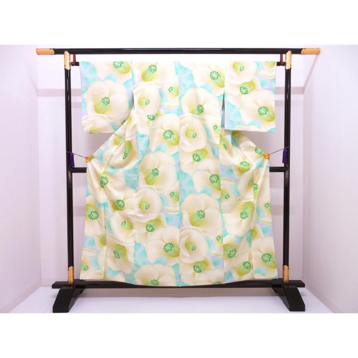 化繊　小紋　身丈Ｓ寸