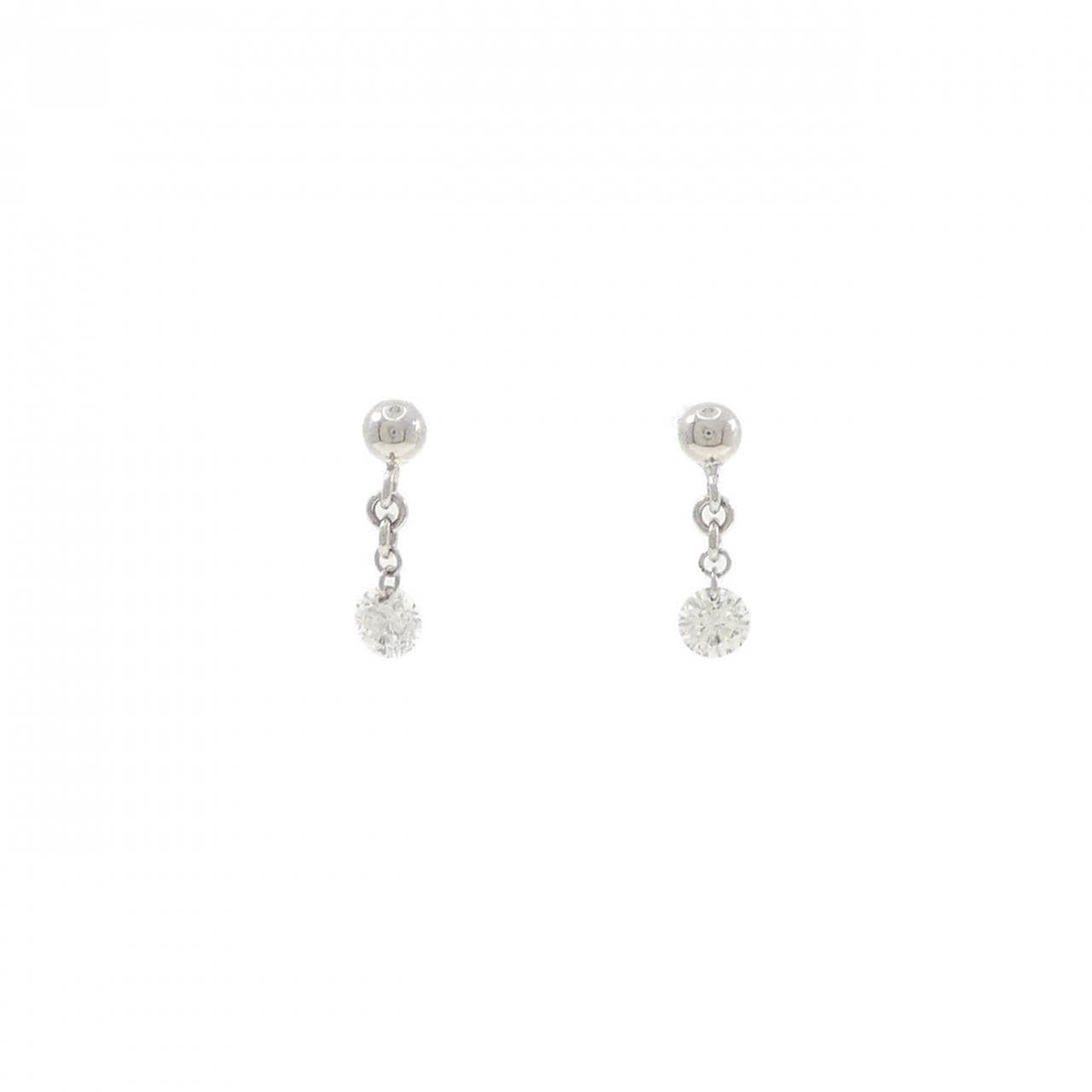 ギンザ タナカ ダイヤモンド ピアス 0.30CT