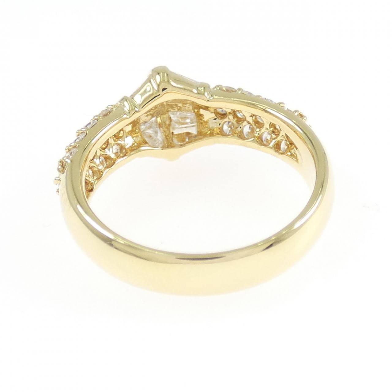 K18YG ダイヤモンド リング 1.20CT