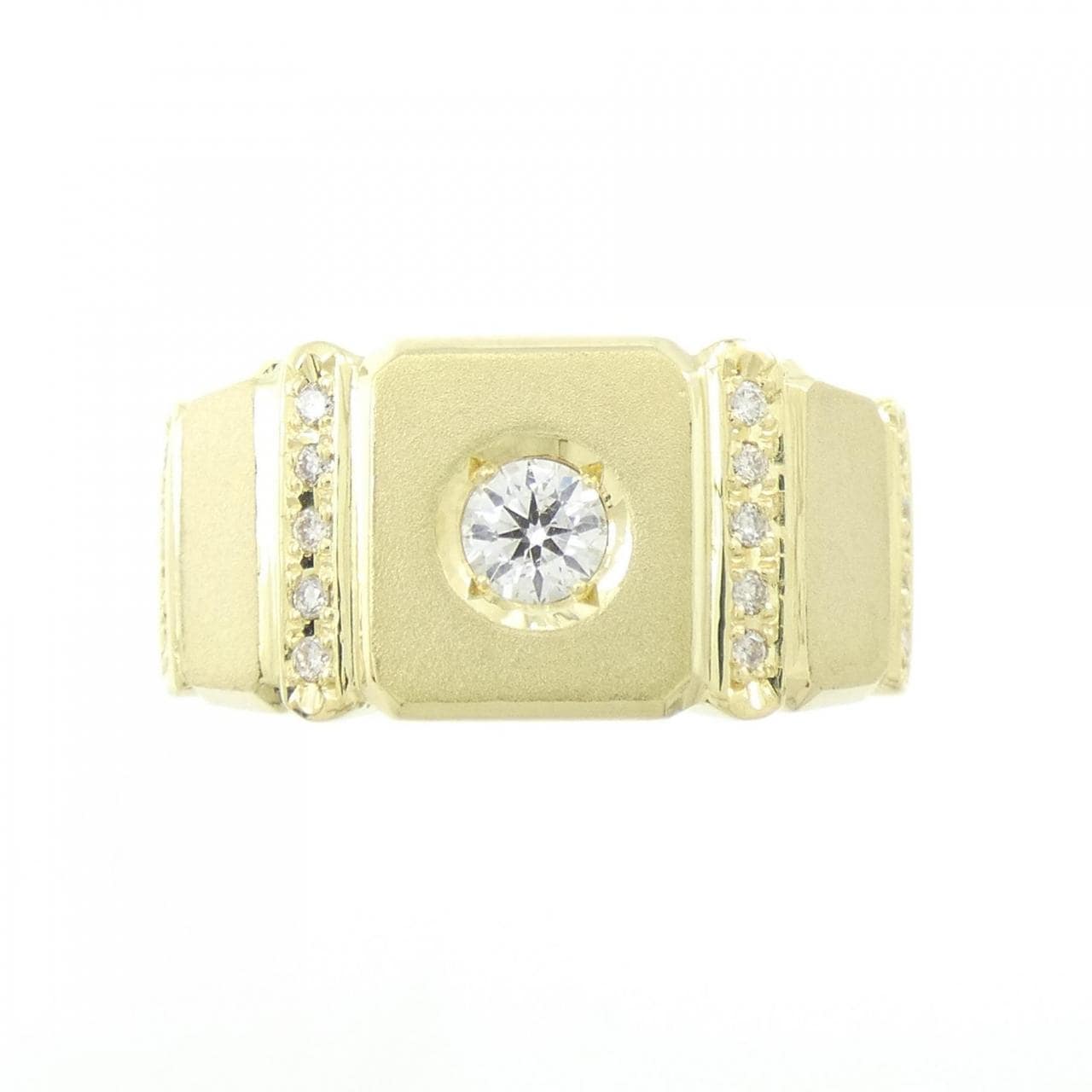 【新品】K18YG ダイヤモンド リング 0.30CT