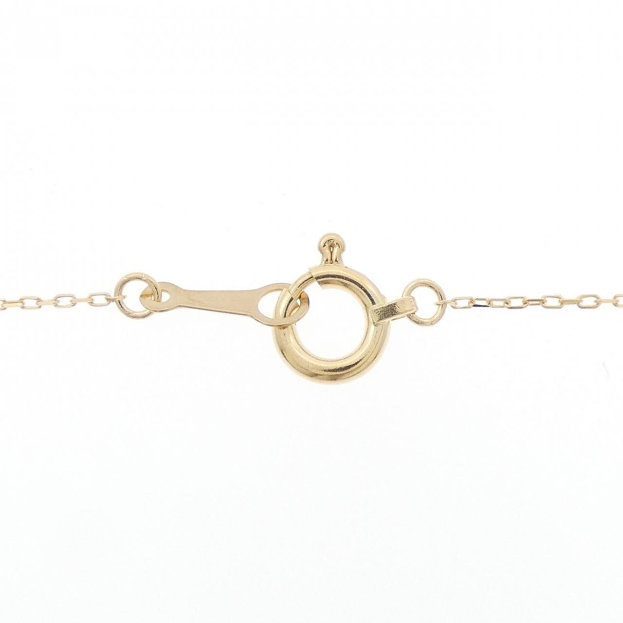 【新品】K18YG ダイヤモンド ネックレス 0.10CT