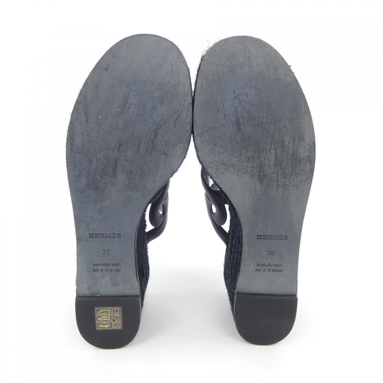 エルメス HERMES イテア30 ITHEA30 シェーヌダンクル 241230Z サンダル