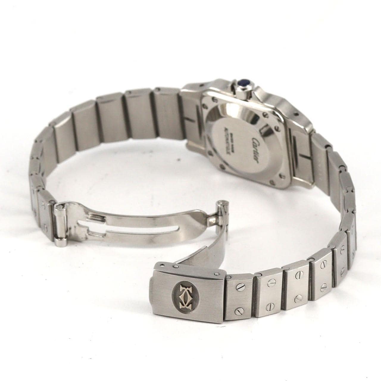 【ノーメンテナンス特価】カルティエ サントスSM SS 自動巻