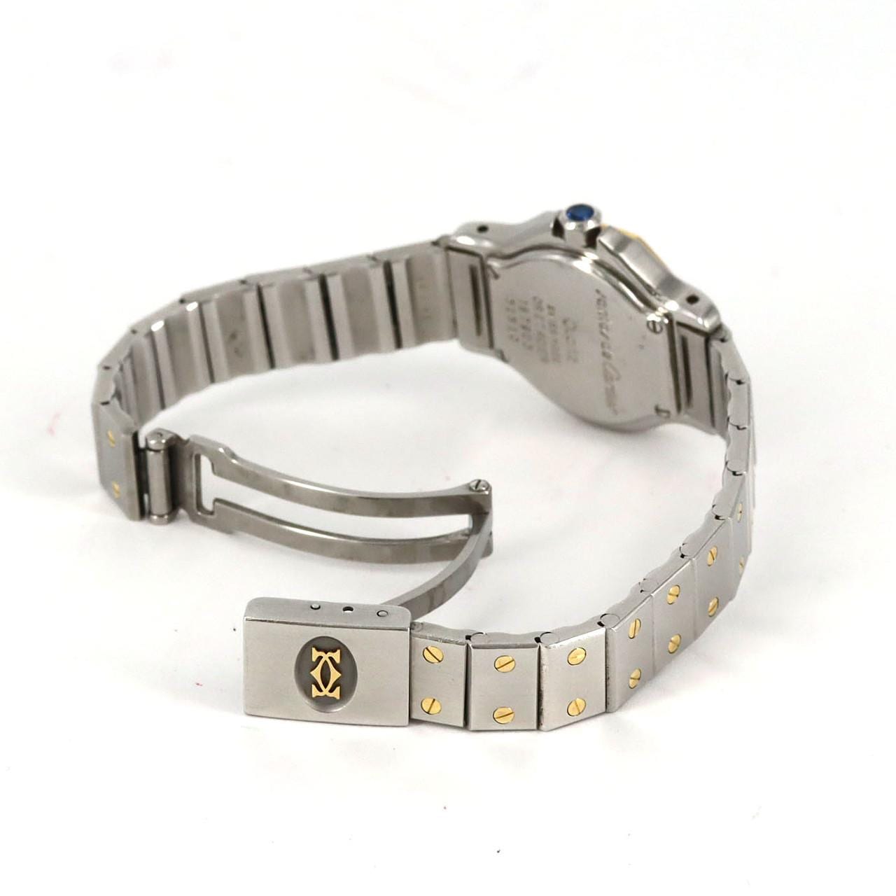 【ノーメンテナンス特価】カルティエ サントスオクタゴンSM コンビ W2001683 SSxYG クォーツ