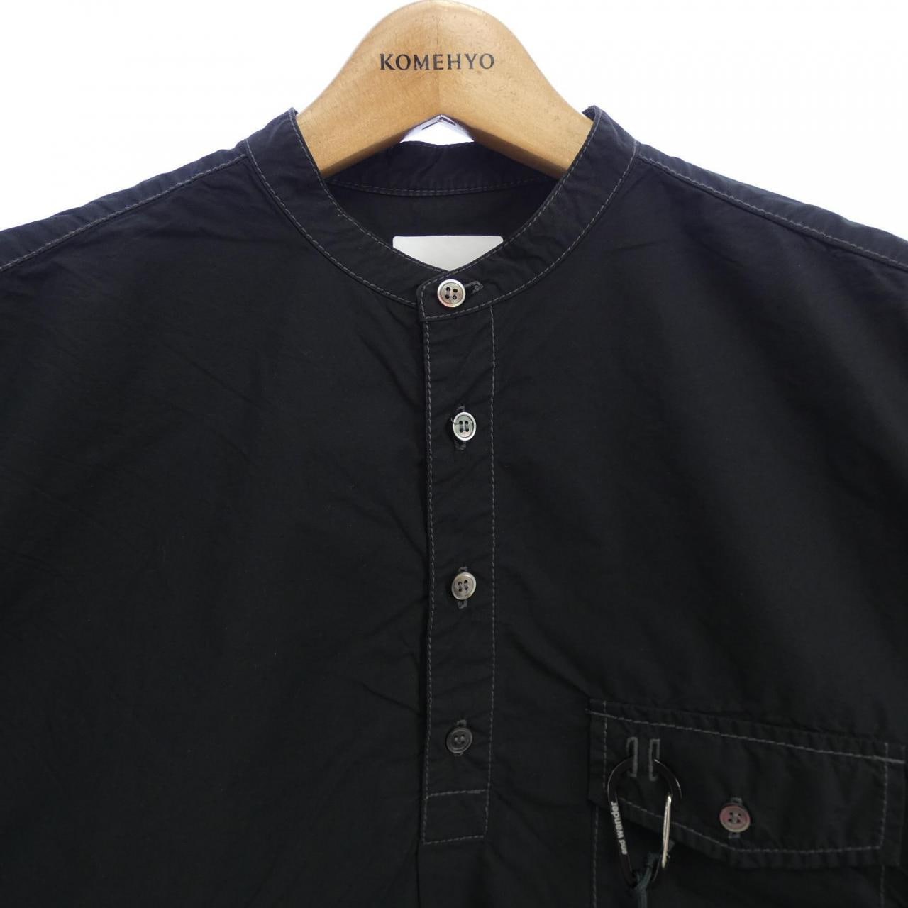 アンドワンダー and wander S／Sシャツ