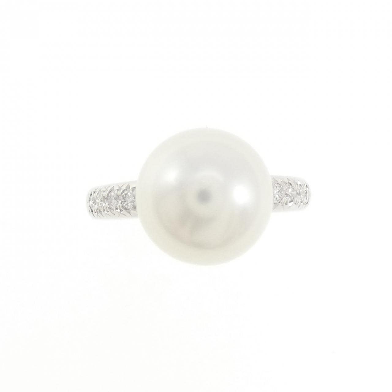 PT900 白蝶パール リング 10.7mm