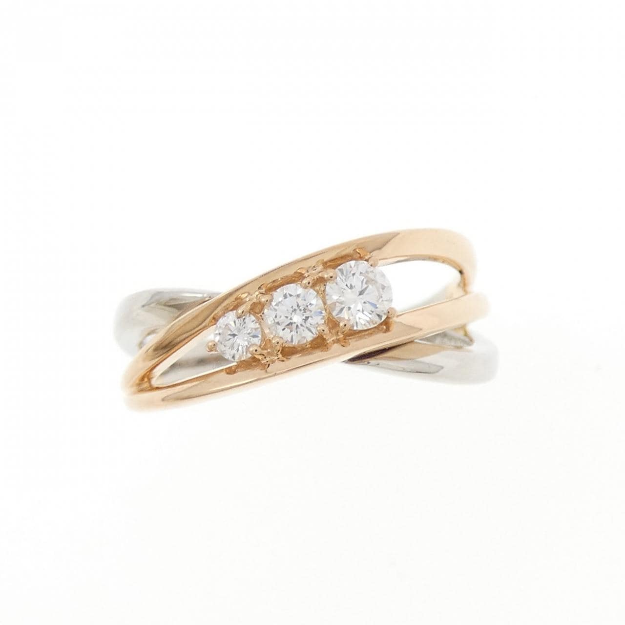 トリロジー ダイヤモンド リング 0.25CT