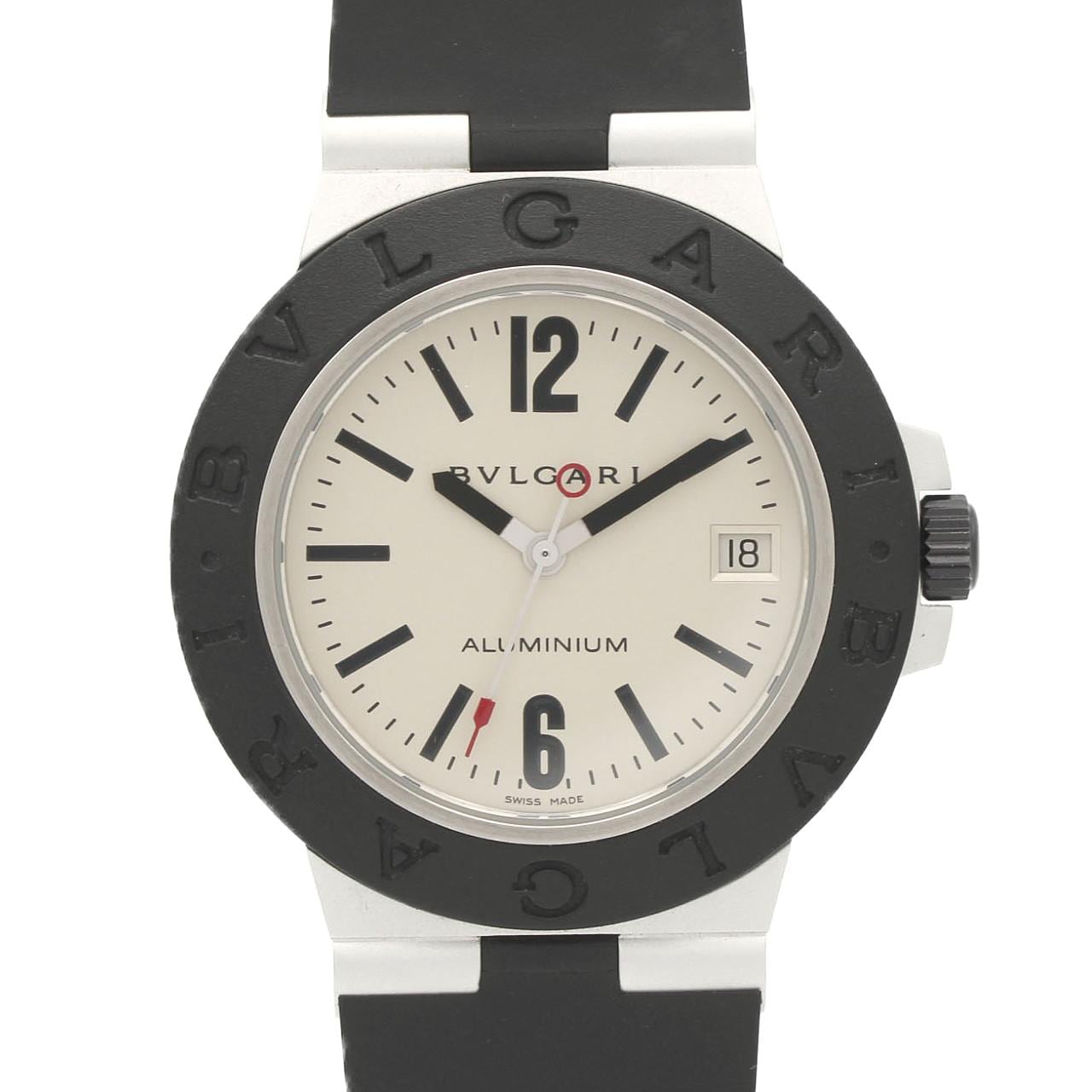 【ノーメンテナンス還元価格】ブルガリ アルミニウム AL38A アルミニウム 自動巻