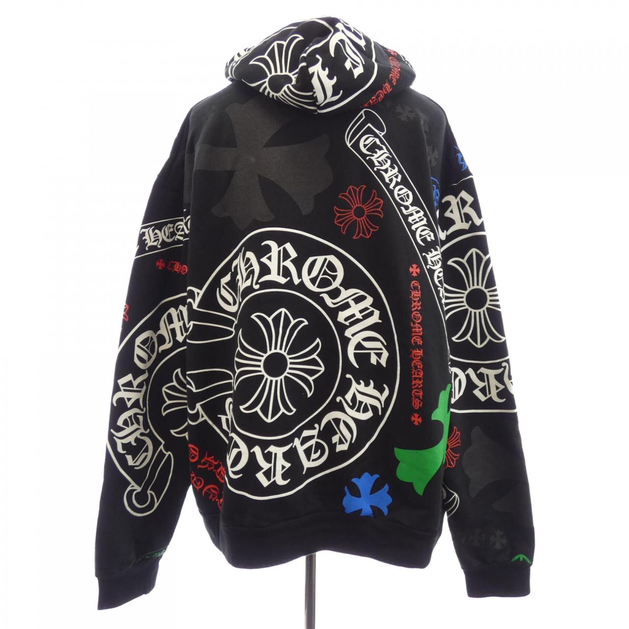 クロムハーツ CHROME HEARTS STENCIL HOODIE 408152701******A07 パーカー