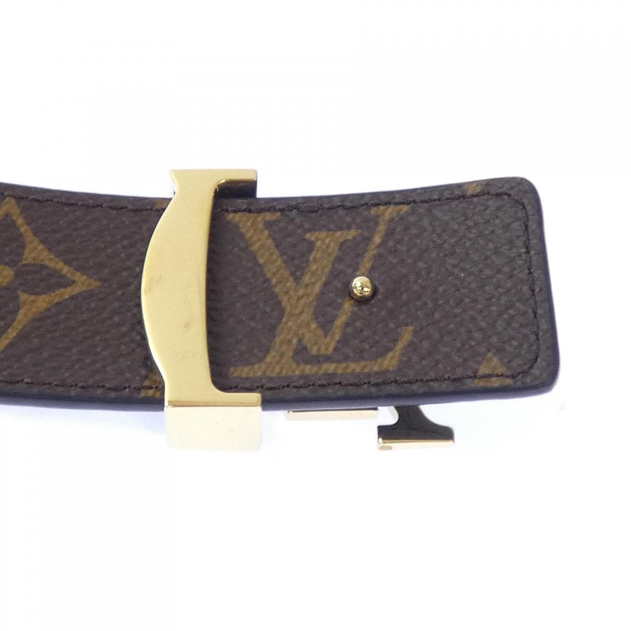 ルイヴィトン LOUIS VUITTON サンチュール LVイニシャル M0565 リバーシブル BELT