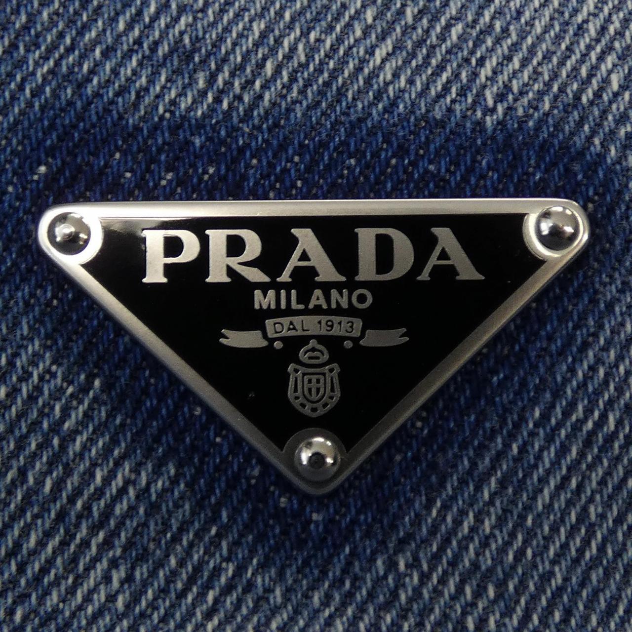 プラダ PRADA トライアングルロゴ GFB297 S222 12O0 デニムジャケット