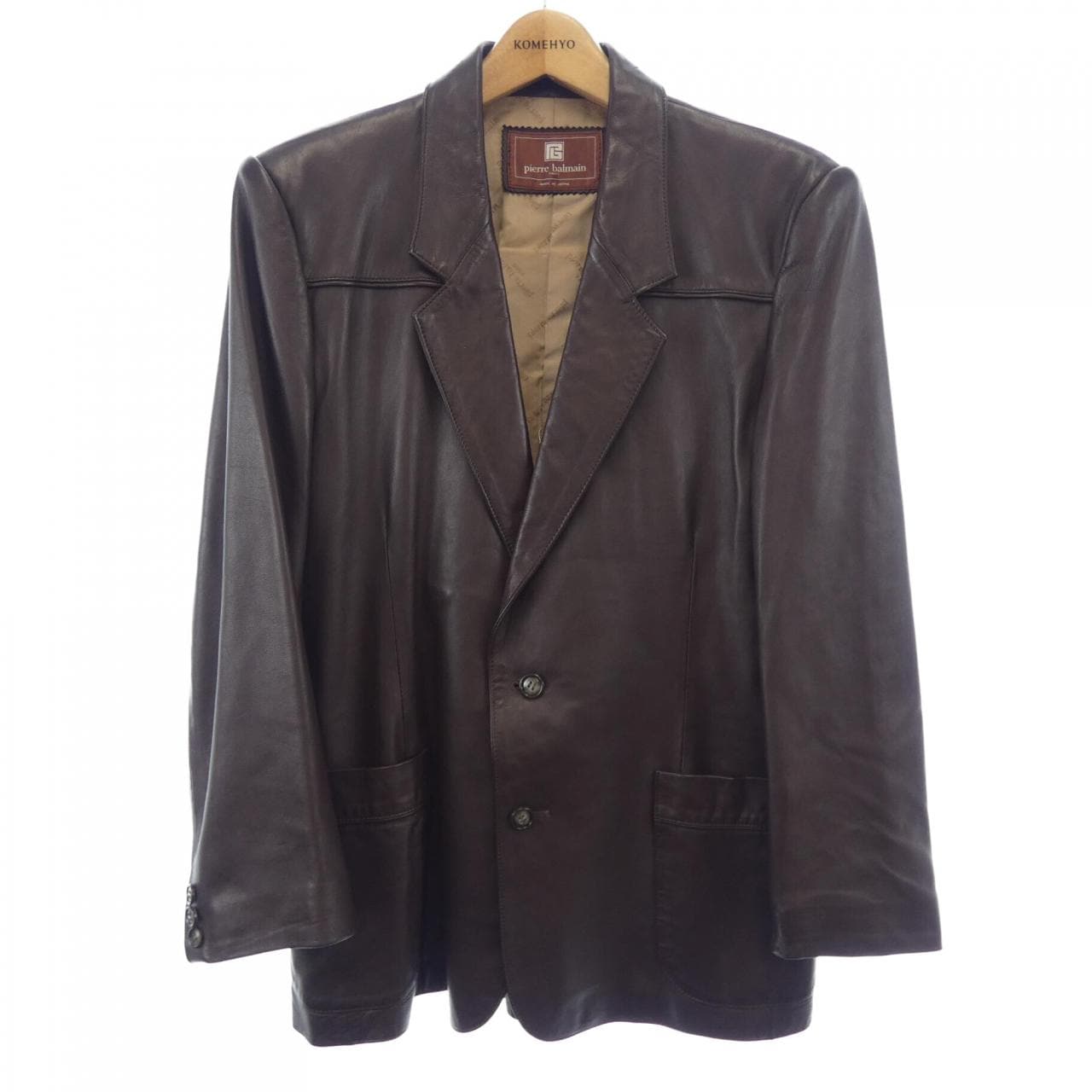 ピエール･バルマン PIERRE BALMAIN レザージャケット