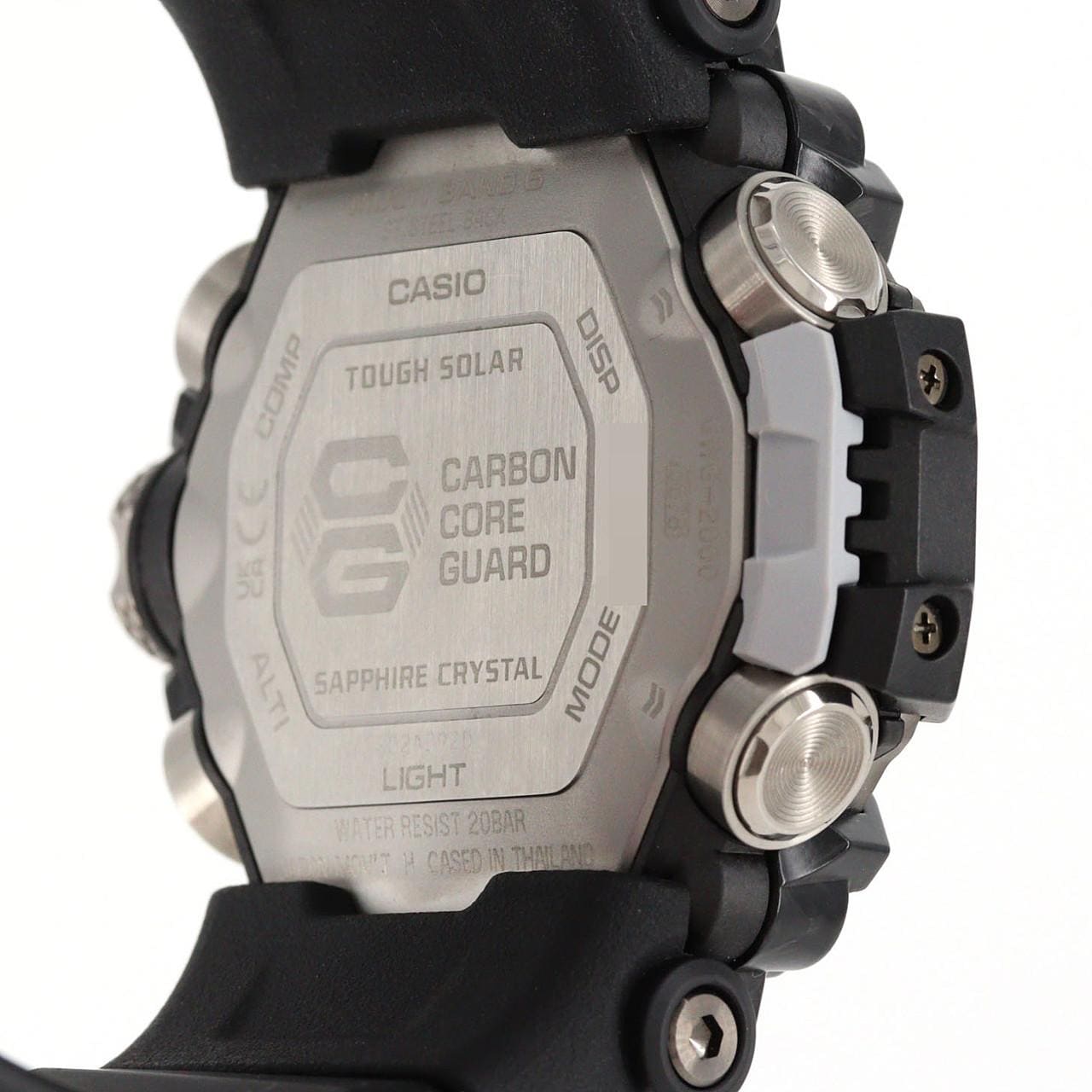 カシオ G-SHOCK･マッドマスター 電波時計 GWG-2000-1A1JF その他 ソーラークォーツ