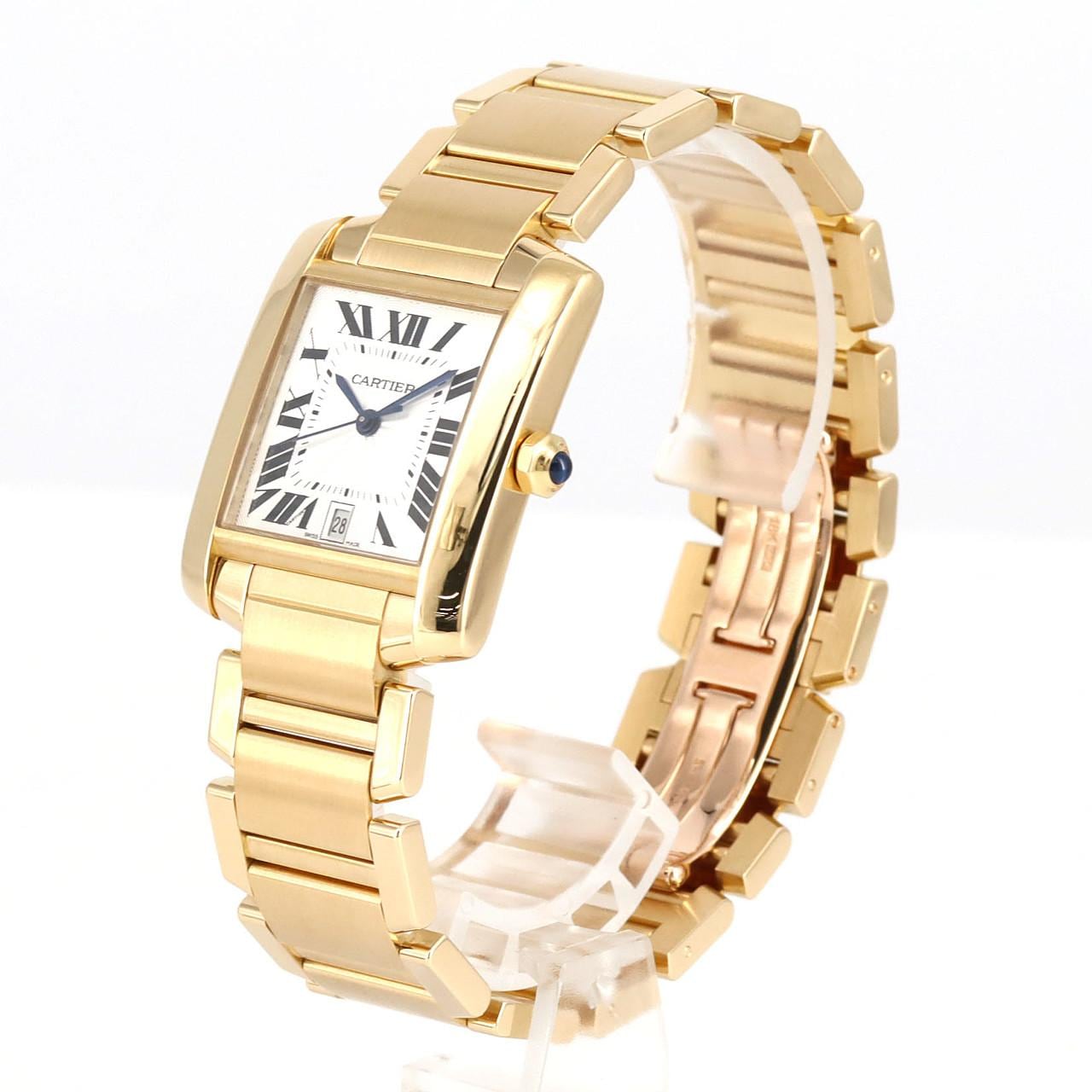 カルティエ タンクフランセーズLM YG W50001R2 YG 自動巻