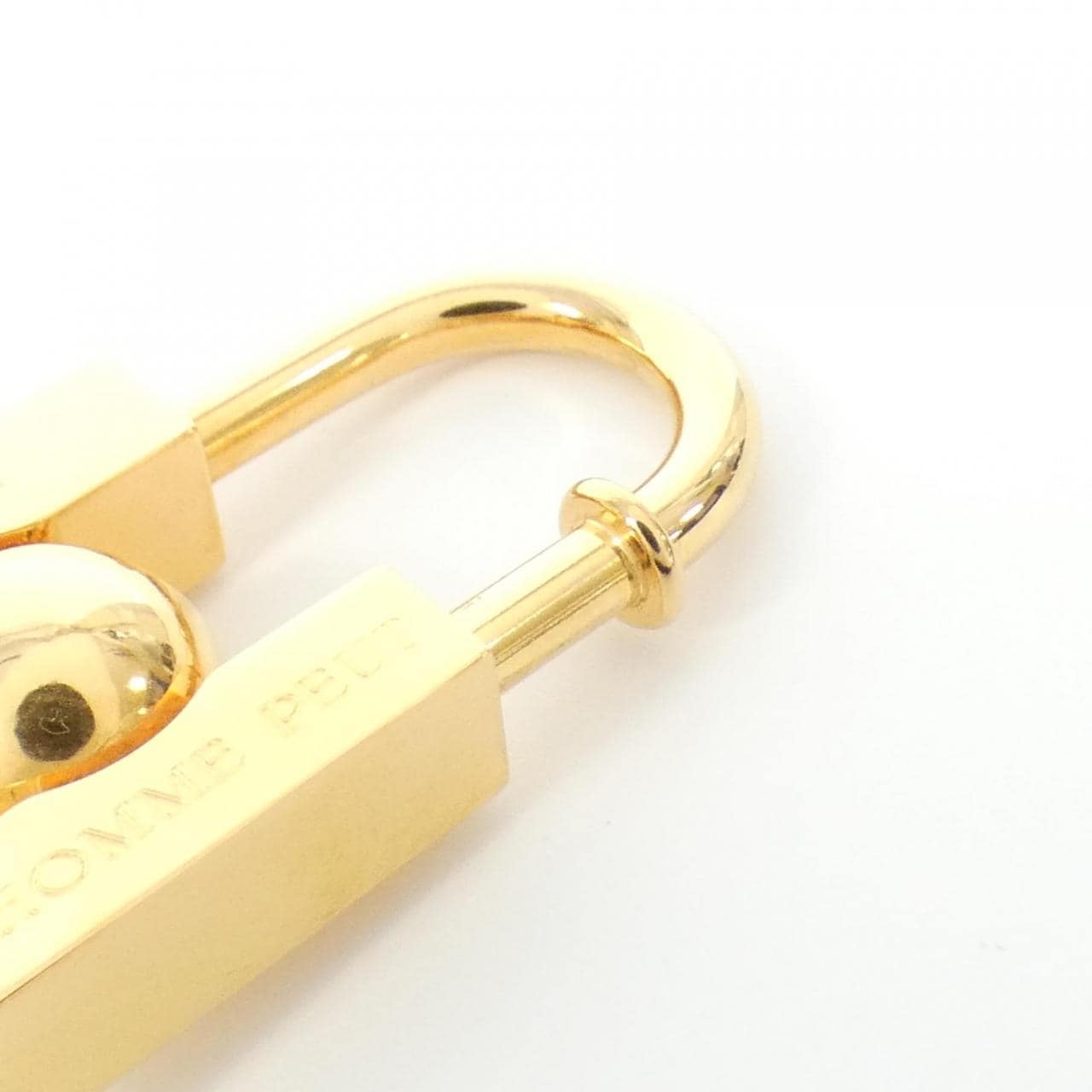 HERMES TERRE Padlock Keychain