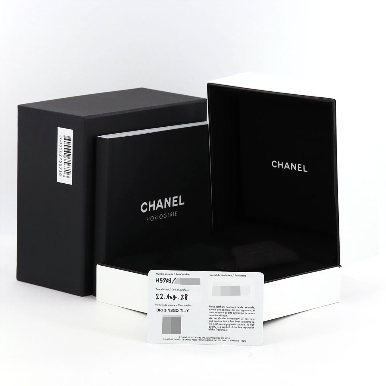 CHANEL J12 33mm 陶瓷・12P H5703 陶瓷石英