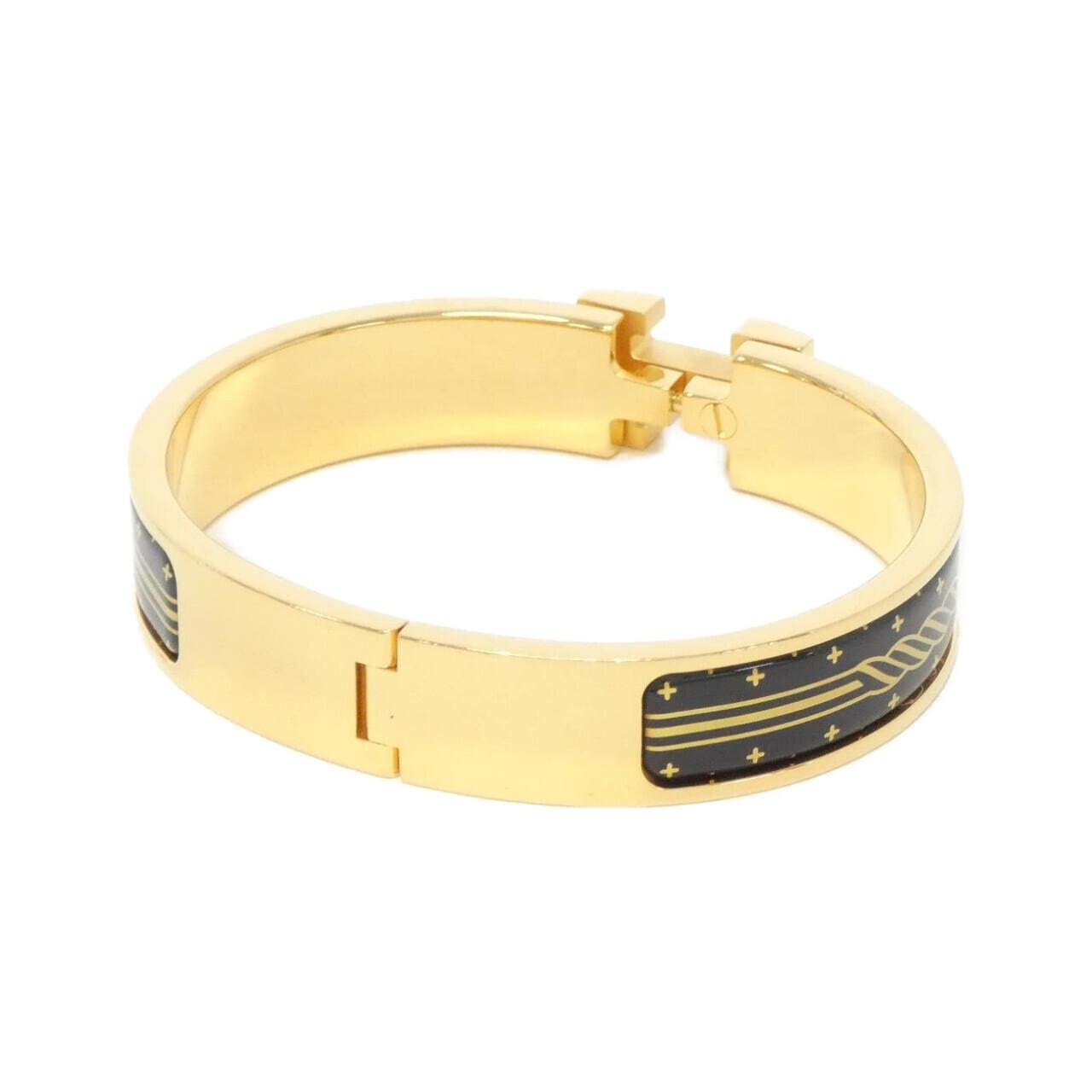 HERMES QUADRIGE AU FIL Click Ash PM 702411F Bracelet